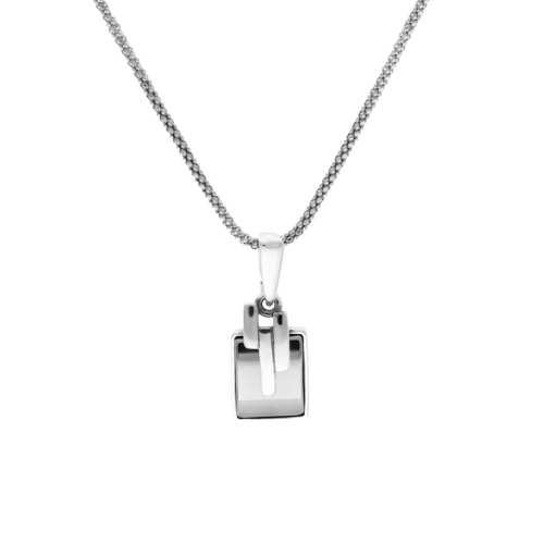 Wisior z hematytem srebro