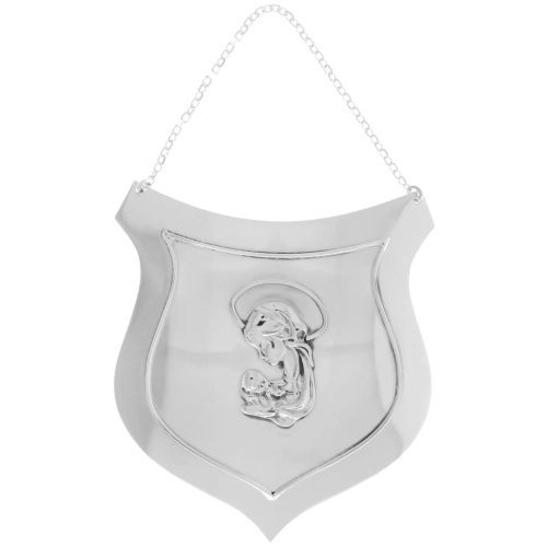 Ryngraf Maryja z Dzieciątkiem srebro