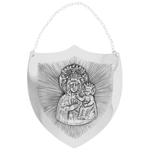 Ryngraf Matka Boska Częstochowska srebro