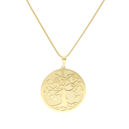 Wisior drzewko szczęścia srebro pozłacane