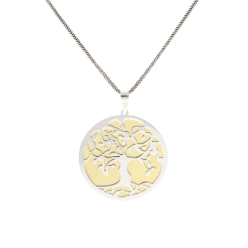 Wisior drzewko szczęścia srebro pozłacane