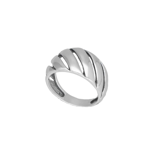 Pierścionek ażurowy srebro 