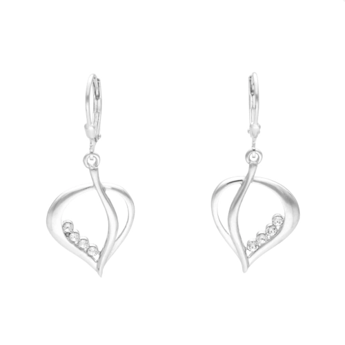 Kolczyki z cyrkoniami srebro