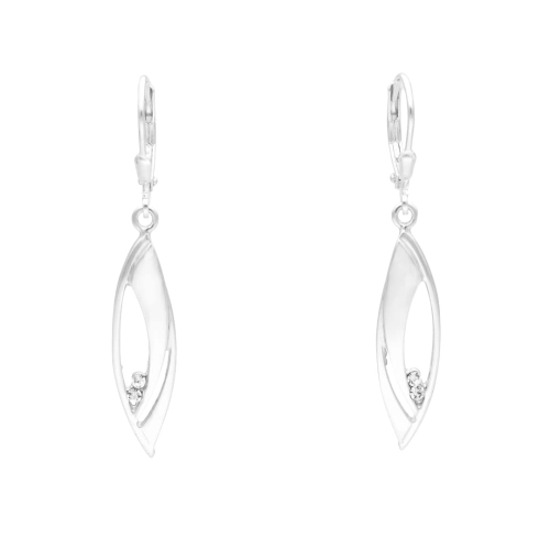 Kolczyki z cyrkoniami srebro