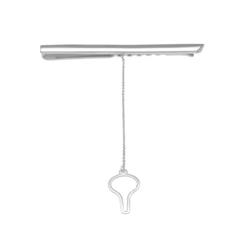 Spinka do krawata srebro rodowane