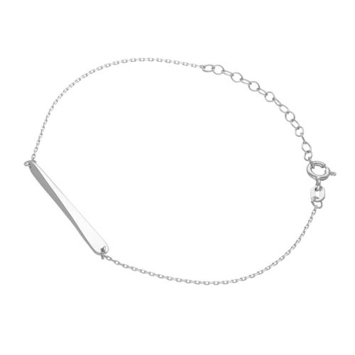 Bransoletka celebrytka przestrzenna pałeczka