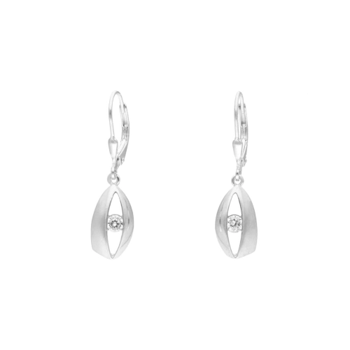 Kolczyki z cyrkonią srebro