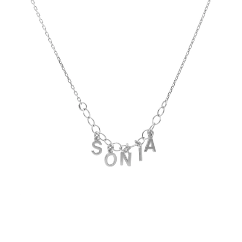 Naszyjnik imię Sonia srebro