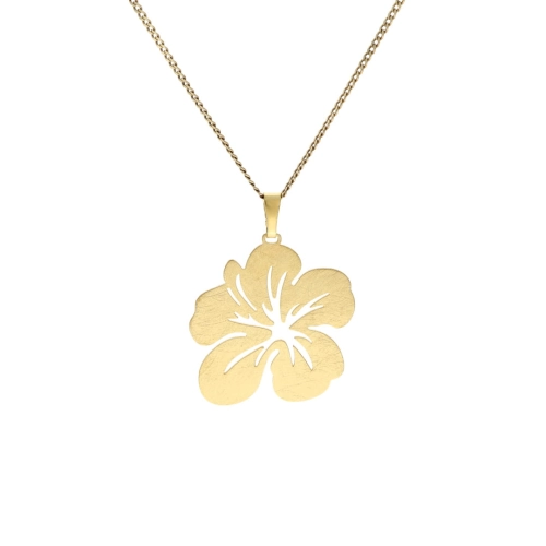 Wisior koniczynka srebro pozłacane