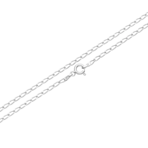 Łańcuch cheval rodowany - 4.4 g, 55 cm, 2 mm