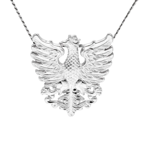 Wisior orzeł srebro rodowane 