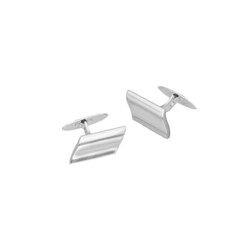 Spinki do mankietów srebro rodowane