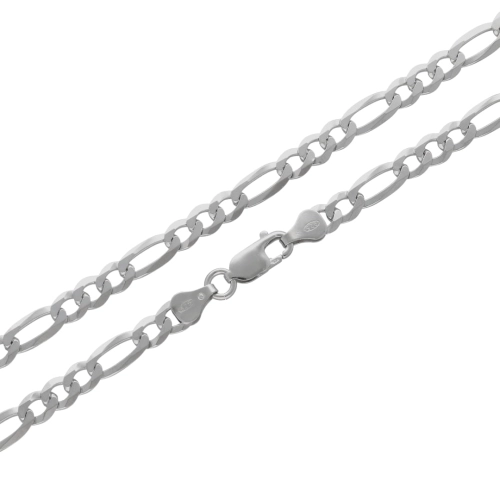 Łańcuch figaro - 17 g, 55 cm, 6 mm