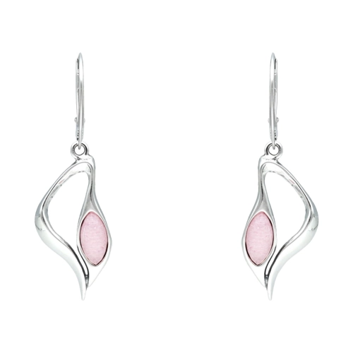 Kolczyki z kamieniem księżycowym srebro