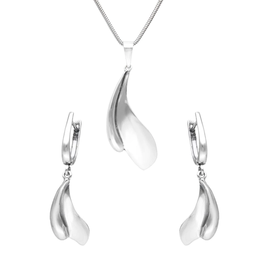 Komplet srebro oksydowane