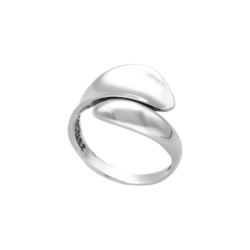 Pierścionek gładkie srebro oksydowane