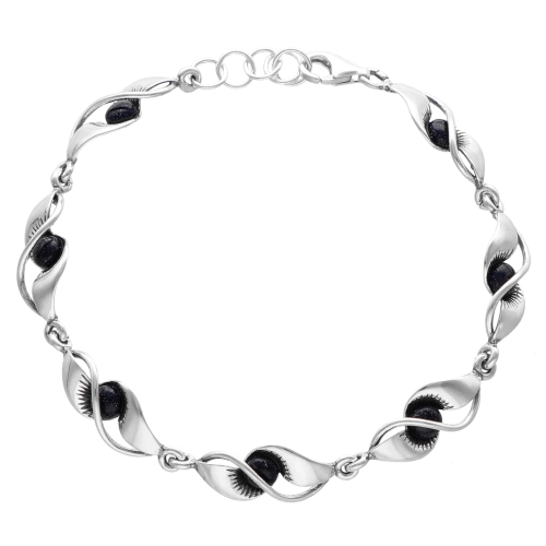 Bransoletka z Nocą Kairu srebro oksydowane