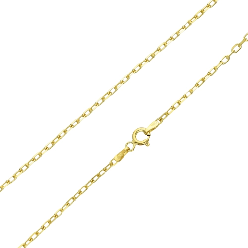 Łańcuszek ankier pozłacany - 4.4g, 55cm, 2mm