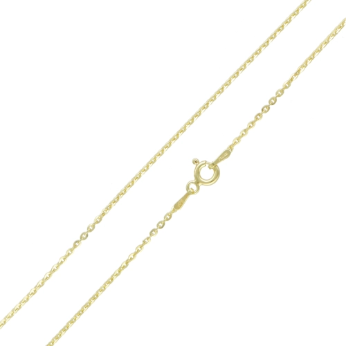 Łańcuszek ankier pozłacany - 50 cm 1.3 mm