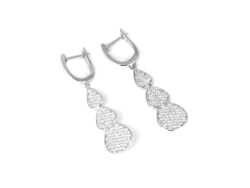 Kolczyki z cyrkoniami 