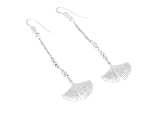 Długie kolczyki muszla 