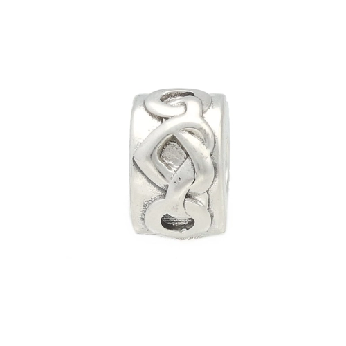 Zawieszka charms do bransoletki serce 