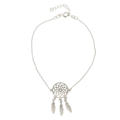 Bransoletka łapacz snów srebro rodowane 