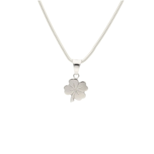 Wisiorek koniczynka srebro