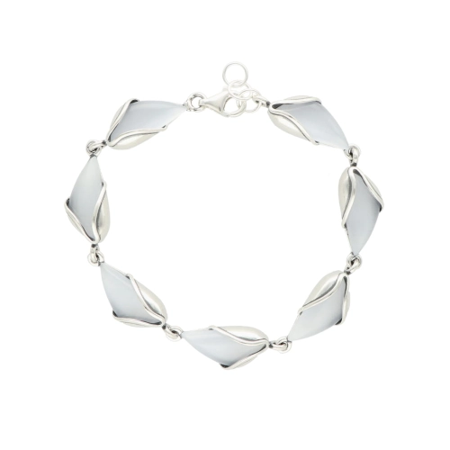 Bransoletka z uleksytem srebro