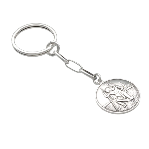 Brelok mały Św. Krzysztof srebro