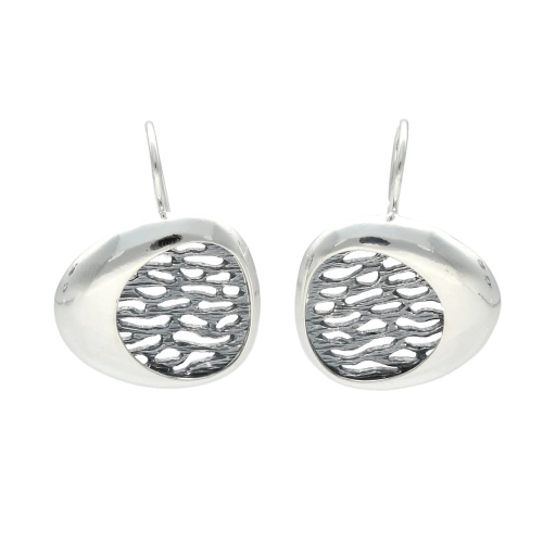 Kolczyki ażurowe srebro