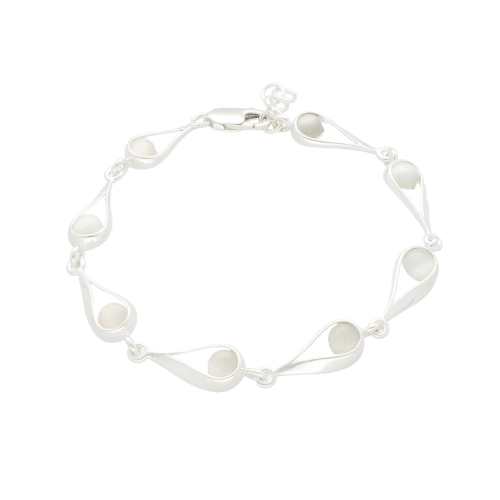 Bransoletka z uleksytem srebro