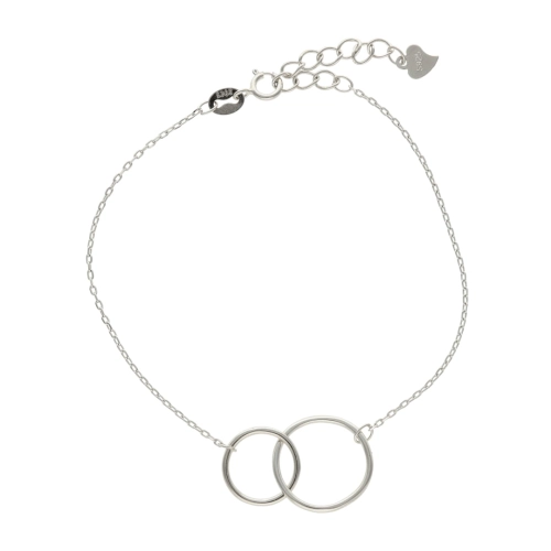 Bransoletka celebrytka Karma srebro