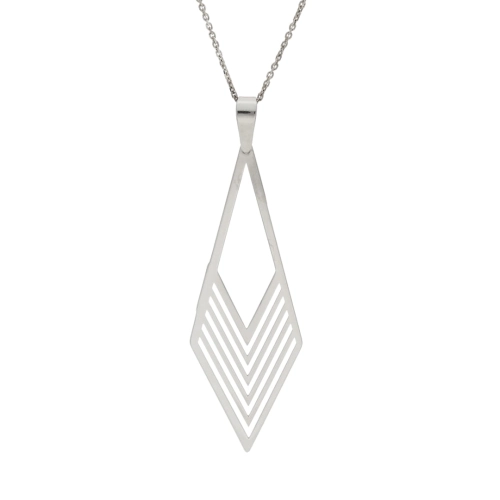 Wisior ażurowy srebro rodowane