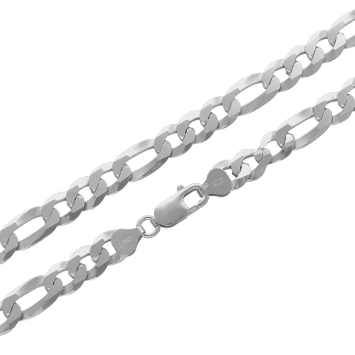 Łańcuch figaro - 38 g, 60 cm, 8 mm 