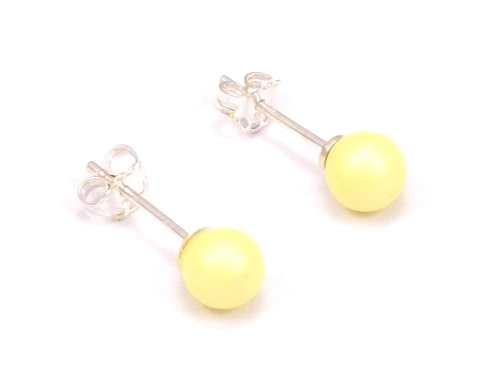 Kolczyki z perłą Swarovskiego 