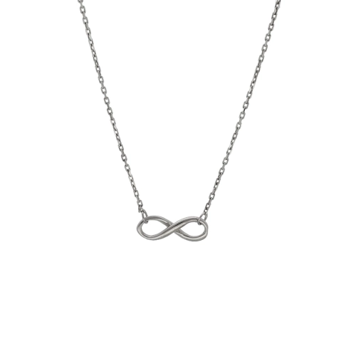 Naszyjnik celebrytka znak nieskończoności srebro